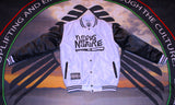 Negus By Nature Bomber White-Black