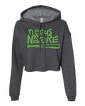 Negus (Royalty) By Nature cropped hoodie