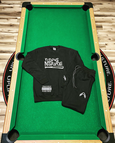 Negus by Nature Embroidered Sweatsuit